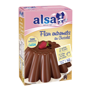 Alsa - Préparation flan entremets au chocolat 232g