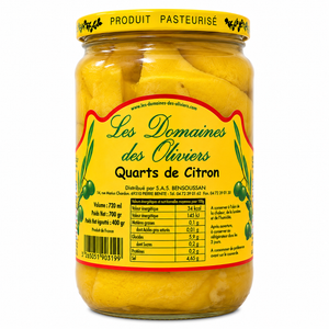 Les domaines des oliviers - Quarts de citron