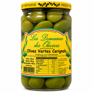 Les domaines des oliviers - olives vertes cerignola