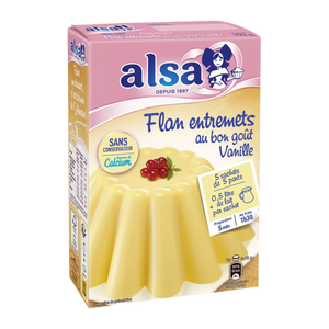 Alsa - Préparation pour flan entremets saveur vanille 192g