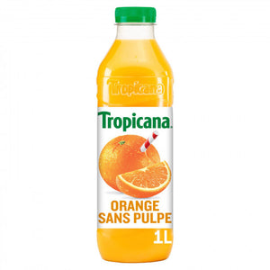 Tropicana - Jus d'orange sans pulpe 1L