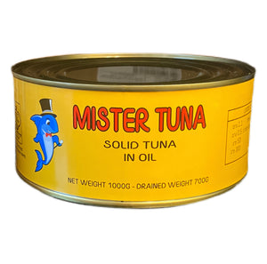 Mister Tuna - Thon Entier a l'huile 1kg