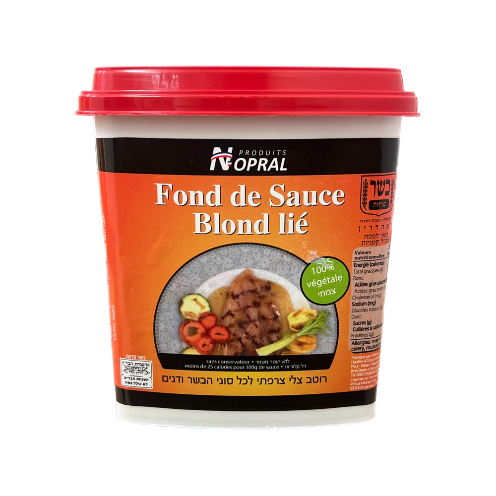 Norpal - fond de sauce blond lié 250G