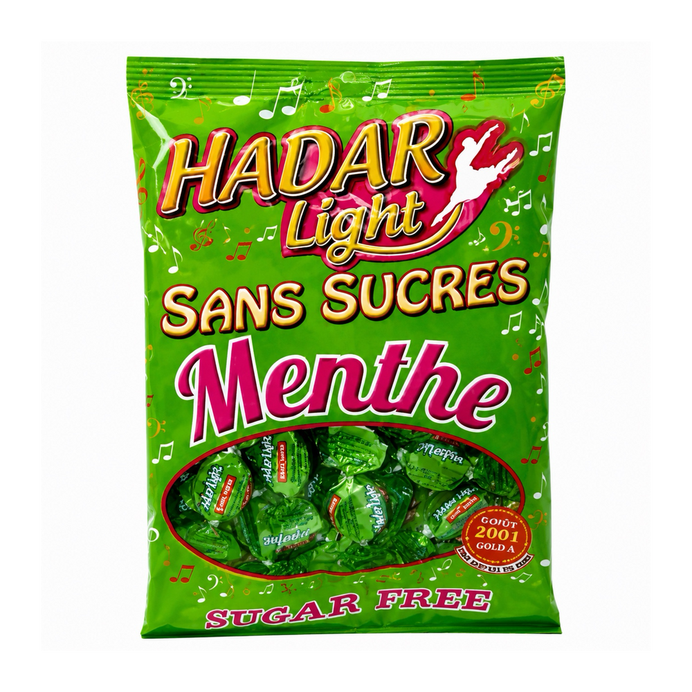 Hadar - Menthe Sans Sucre 80g