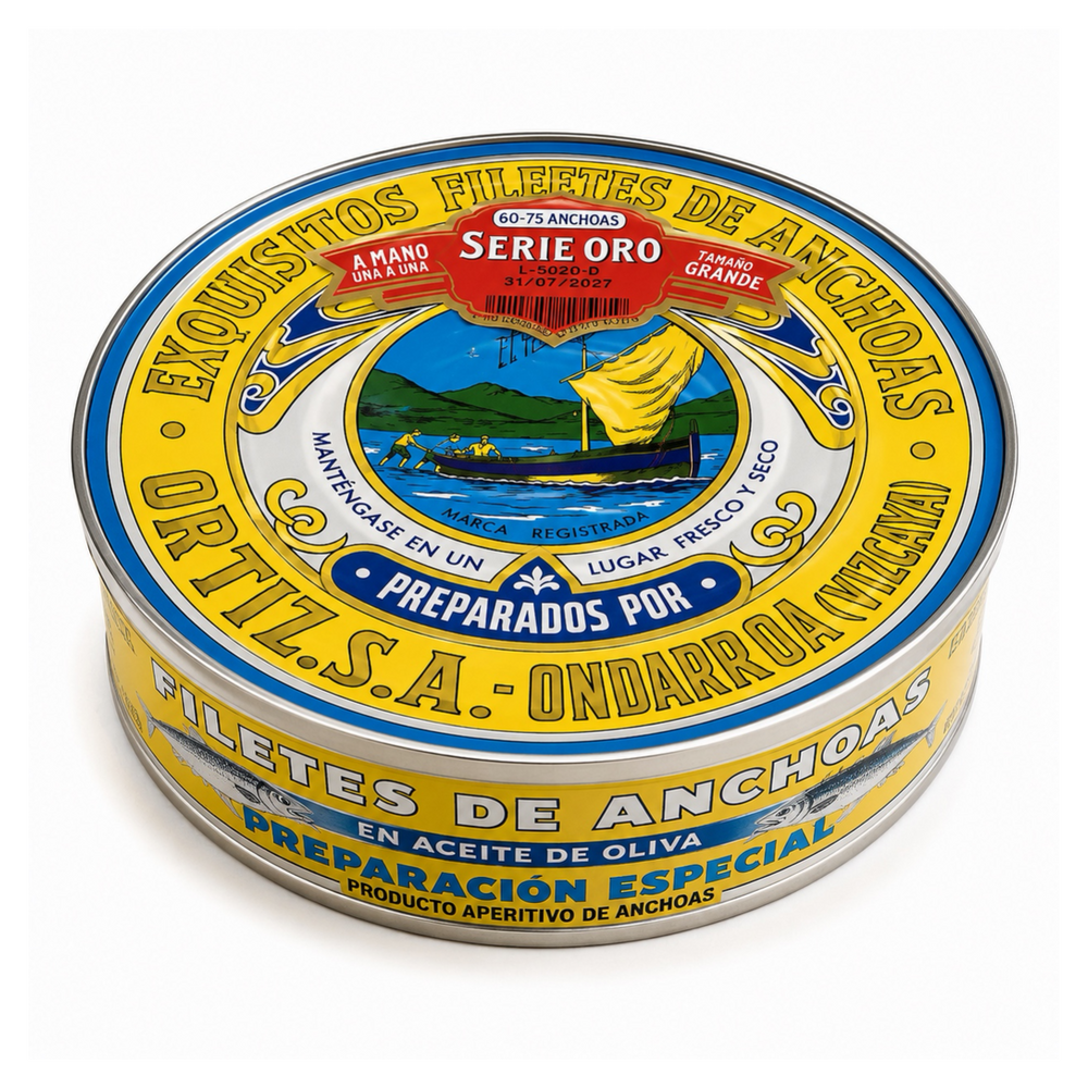 Ortiz - anchois à l’huile d’olive 450g