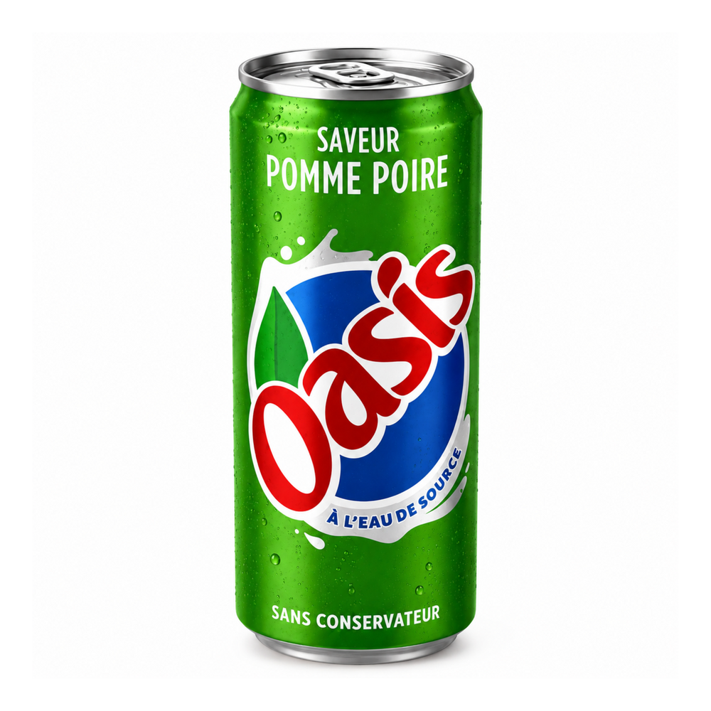 Oasis - pomme poire 33cl