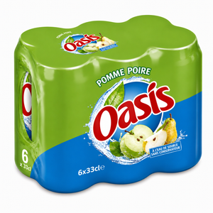 Oasis - pomme poire 6x33cl