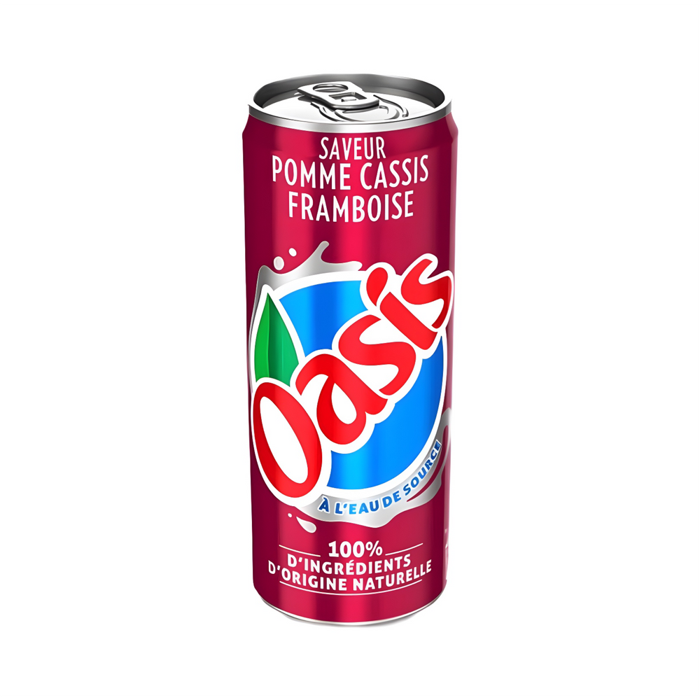 Oasis - pomme casis framboise 24x33cl