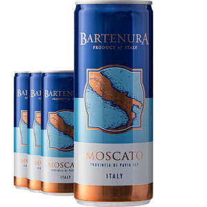 Moscato - Canettes de vin Bartenura 4x250ml